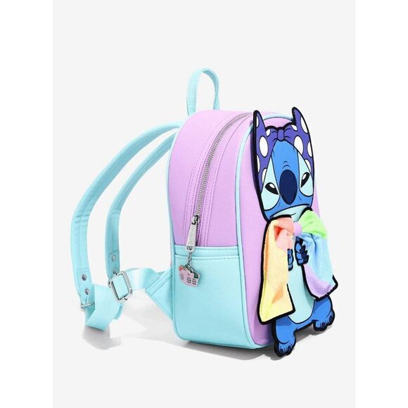 Loungefly Disney Lilo & Stitch Super Stitch with Rainbow Cape Mini Backpack main image 5
